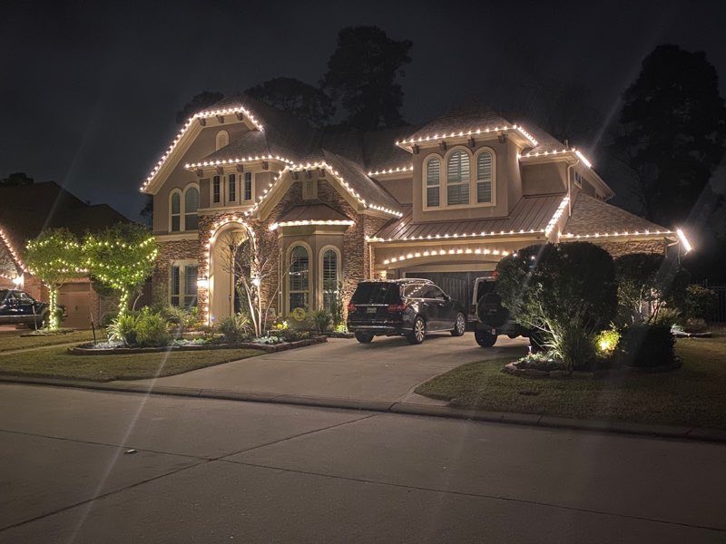 Christmas lights Garland