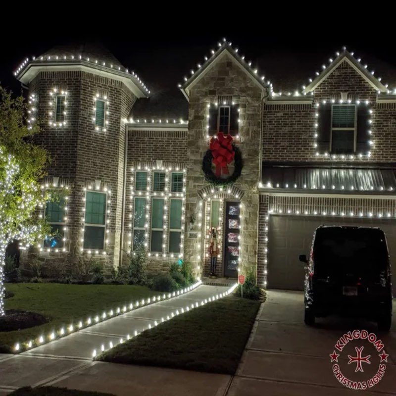 Christmas lights Garland
